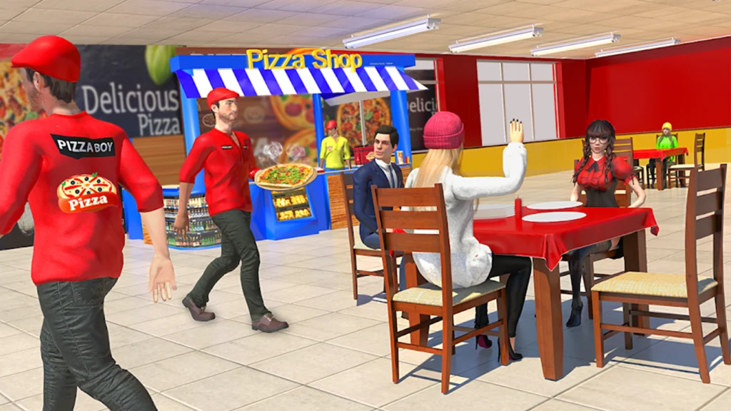 City Pizza Home Delivery 3d gameplay screenshot 5