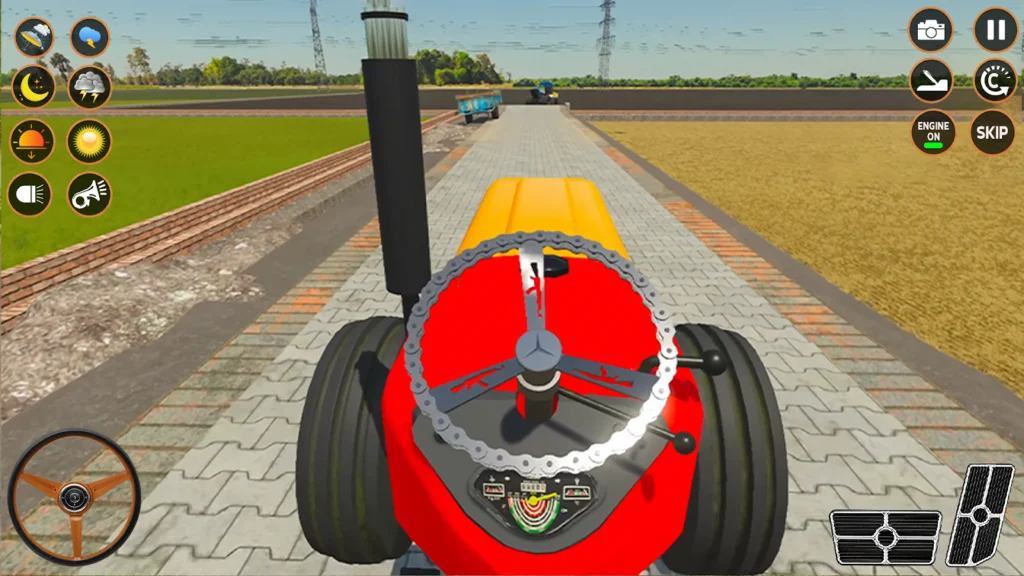 Farming Games - Indian Tractor gameplay screenshot 1