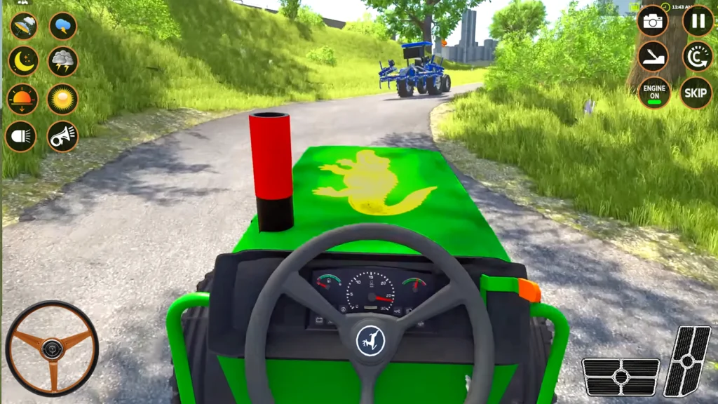 Farming Games - Indian Tractor gameplay screenshot 2
