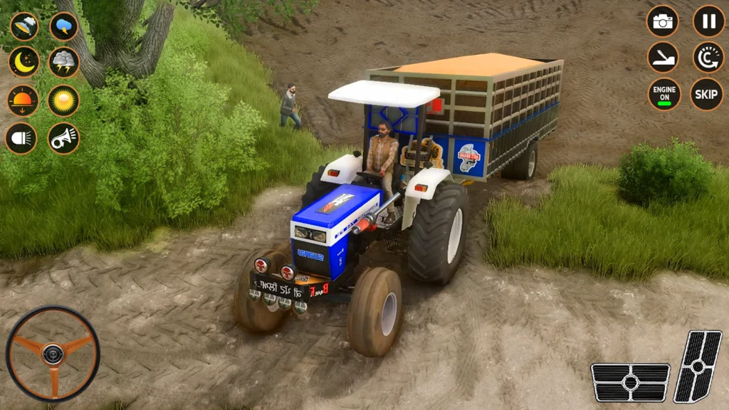 Farming Games - Indian Tractor gameplay screenshot 4