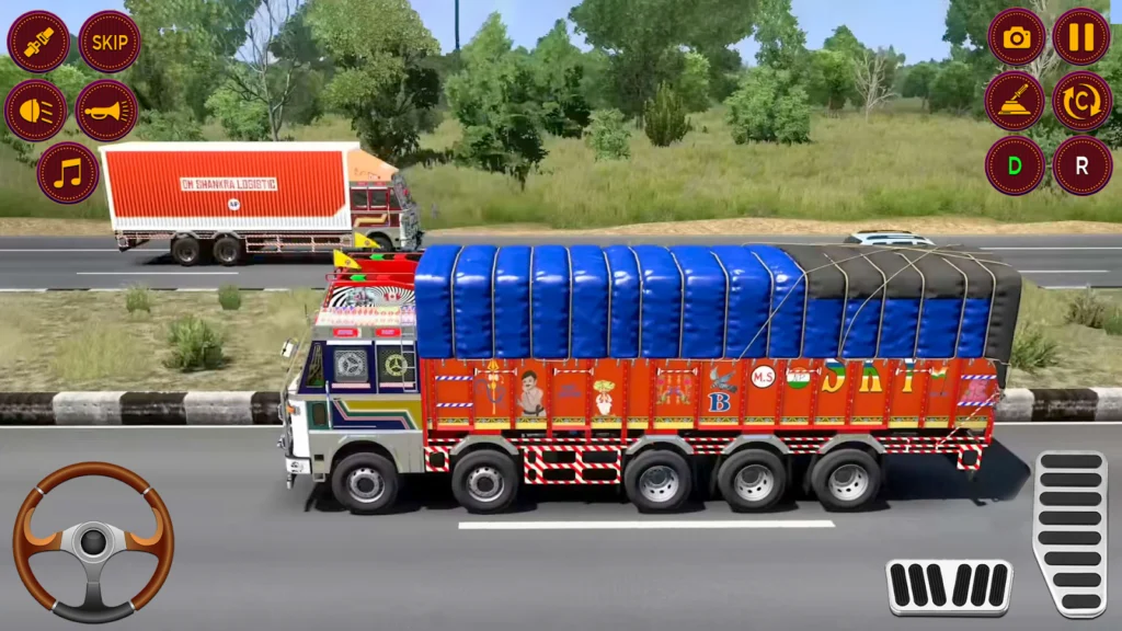 Indian Transporter Cargo Truck gameplay screenshot 3