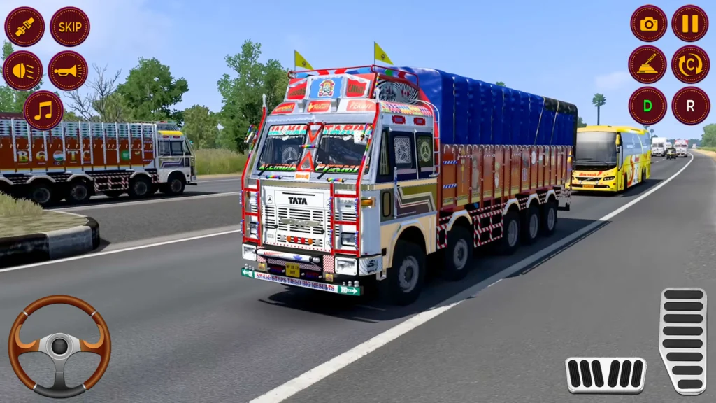 Indian Transporter Cargo Truck gameplay screenshot 4