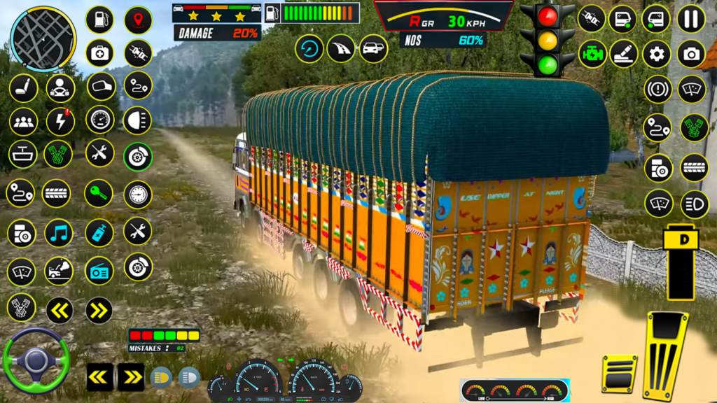 Indian Truck Game 3D Simulator gameplay screenshot 3