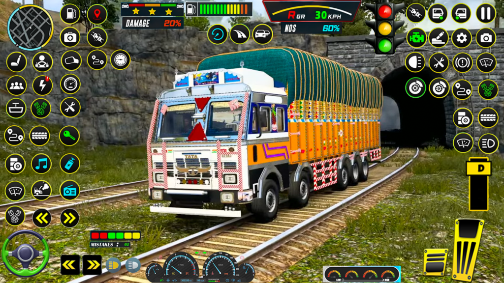 Indian Truck Game 3D Simulator gameplay screenshot 4