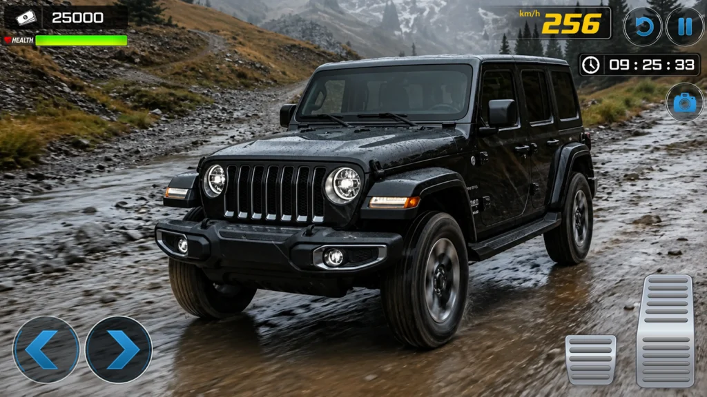 Offroad Jeep Driving 3D Games gameplay screenshot 2