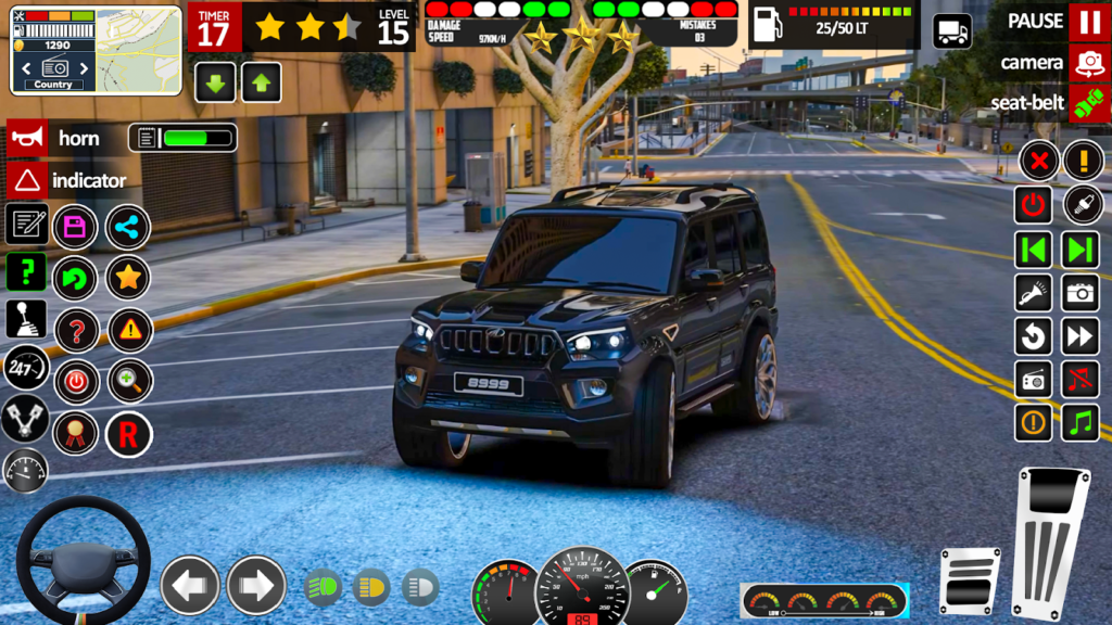 Offroad Jeep Driving Games 3d gameplay screenshot 3