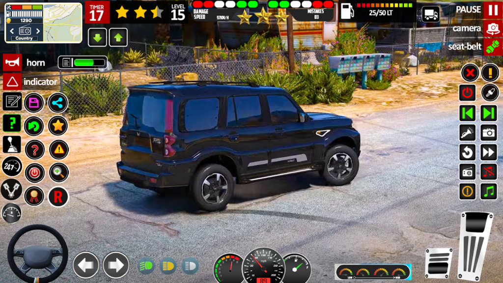Offroad Jeep Driving Games 3d gameplay screenshot 4
