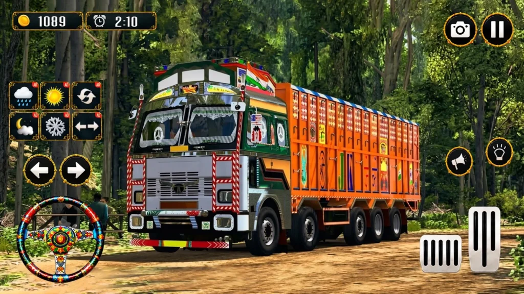 Real Indian Cargo Truck Game gameplay screenshot 2
