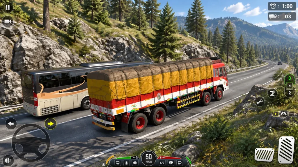 Real Indian Truck Driving Game gameplay screenshot 2