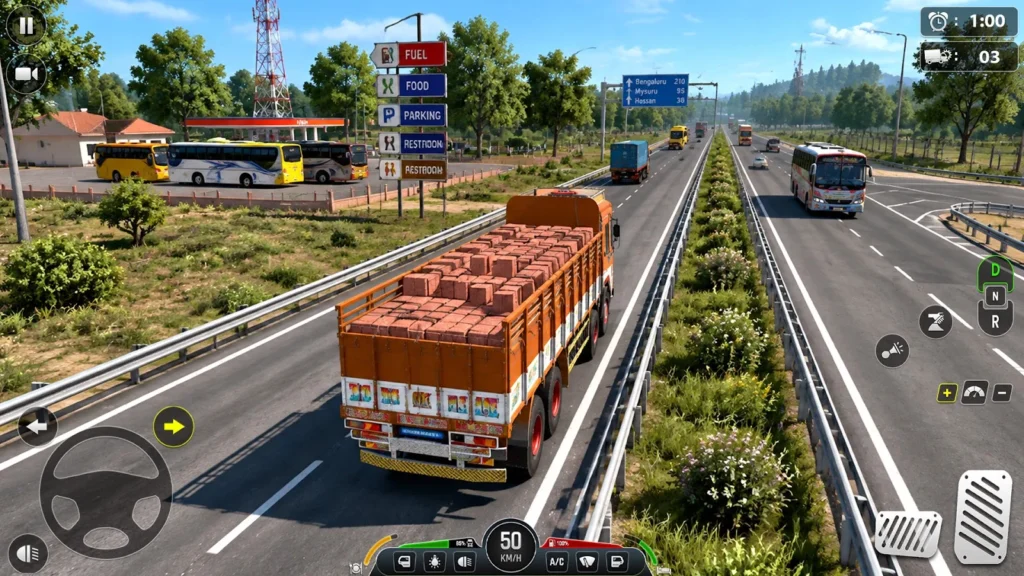 Real Indian Truck Driving Game gameplay screenshot 4