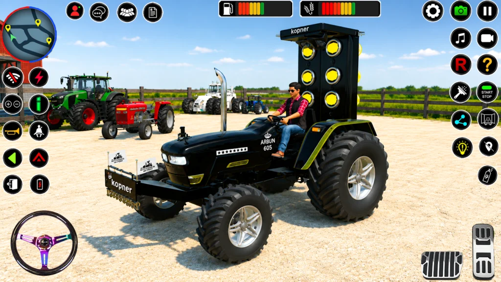 Tractor Farming Games 2023 gameplay screenshot 5