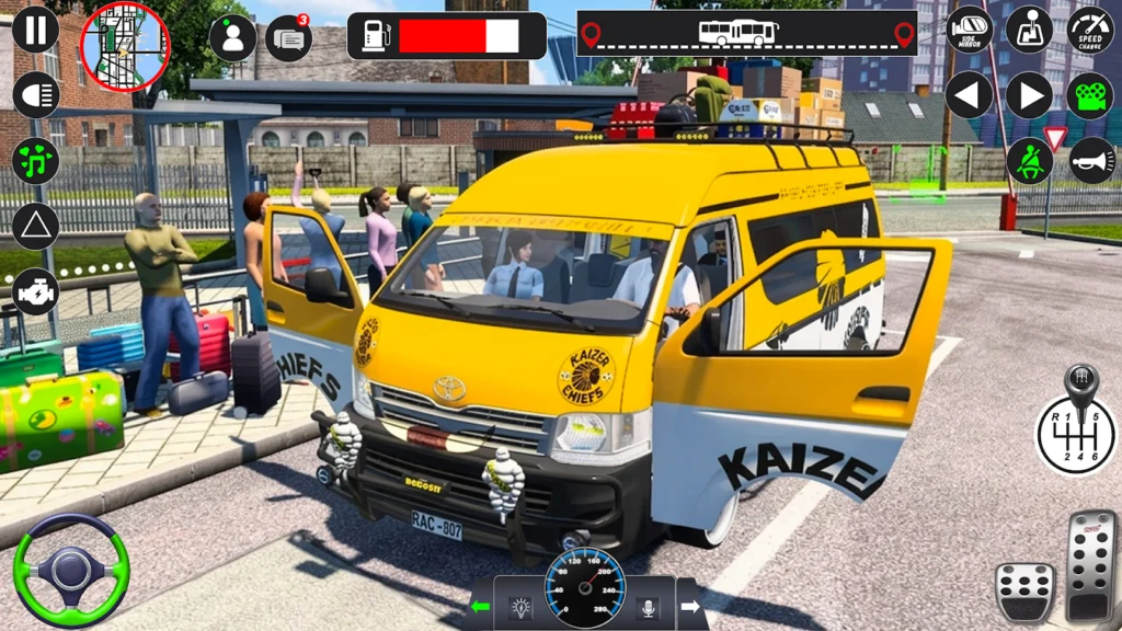 Van Simulator 3D: City Drive gameplay screenshot 2