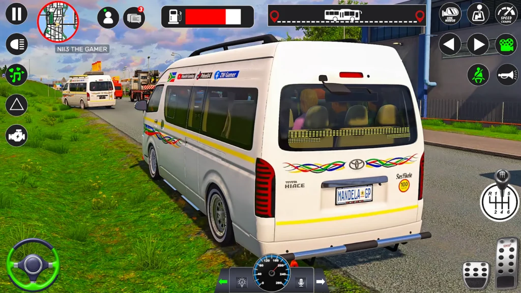 Van Simulator 3D: City Drive gameplay screenshot 3