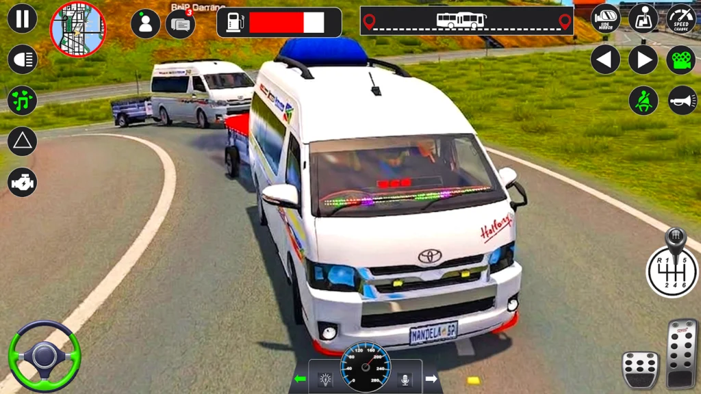 Van Simulator 3D: City Drive gameplay screenshot 4