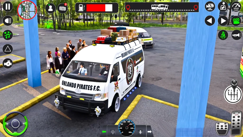 Van Simulator 3D: City Drive gameplay screenshot 5